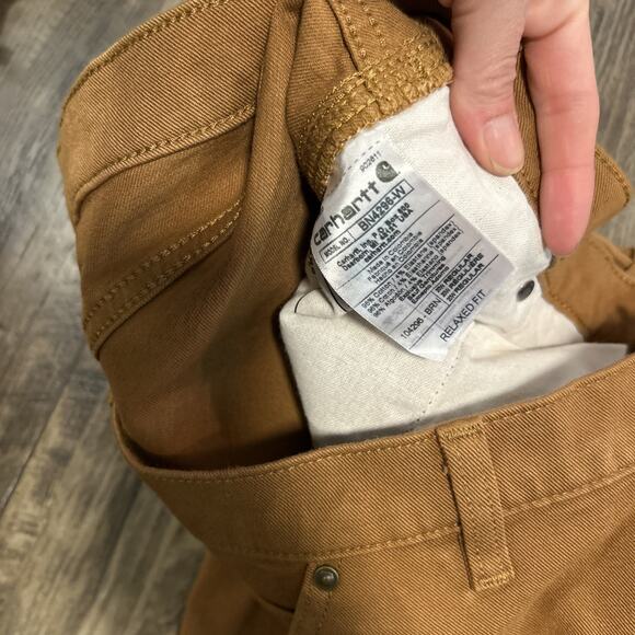 Carhartt Rugged Flex Relaxed Fit Twill Double Front Work Pant Sz 20W BN4296W New - Picture 8 of 8